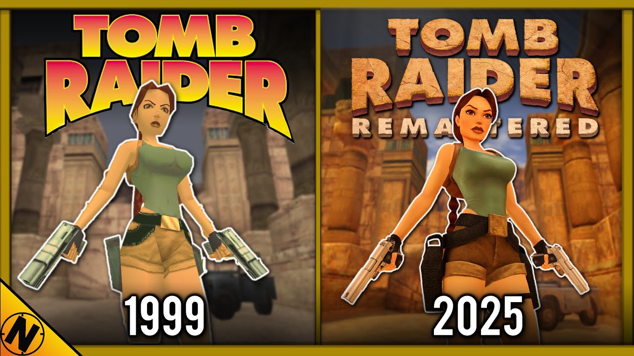 Tomb Raider IV-VI Remastered vs Original | Direct Comparison