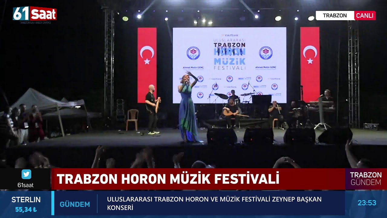 Uluslararası Trabzon Horon ve Müzik Festivali Zeynep Başkan Konseri