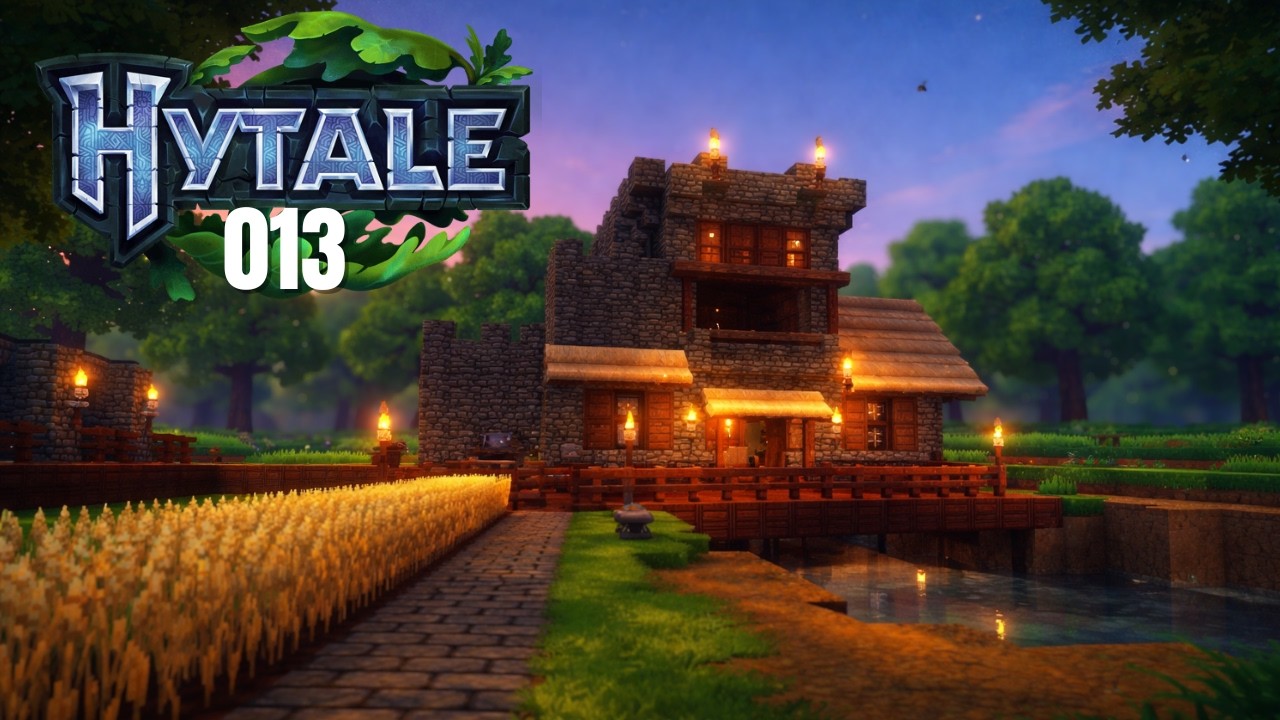Großer Hausumbau für die Basis | Hytale gameplay deutsch #013
