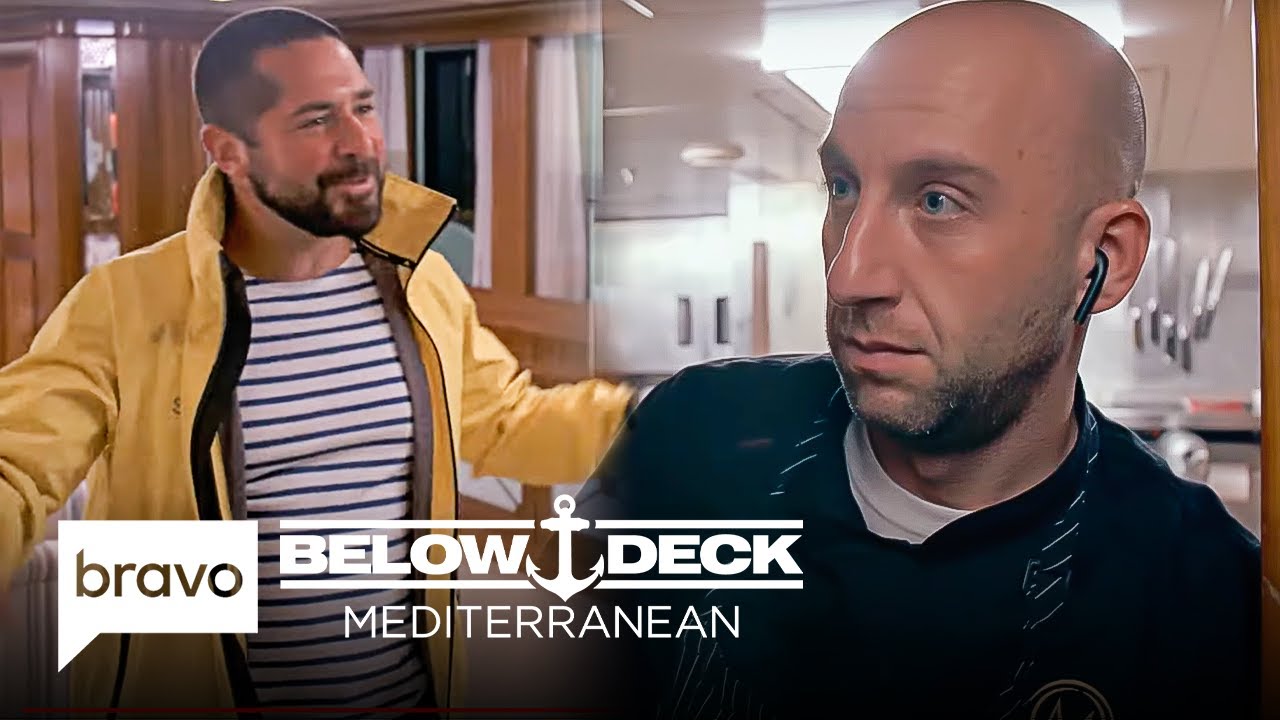 Chef Mathew Is Not Happy To Meet the Backup Chef | Below Deck Mediterranean Highlights (S6 E17)