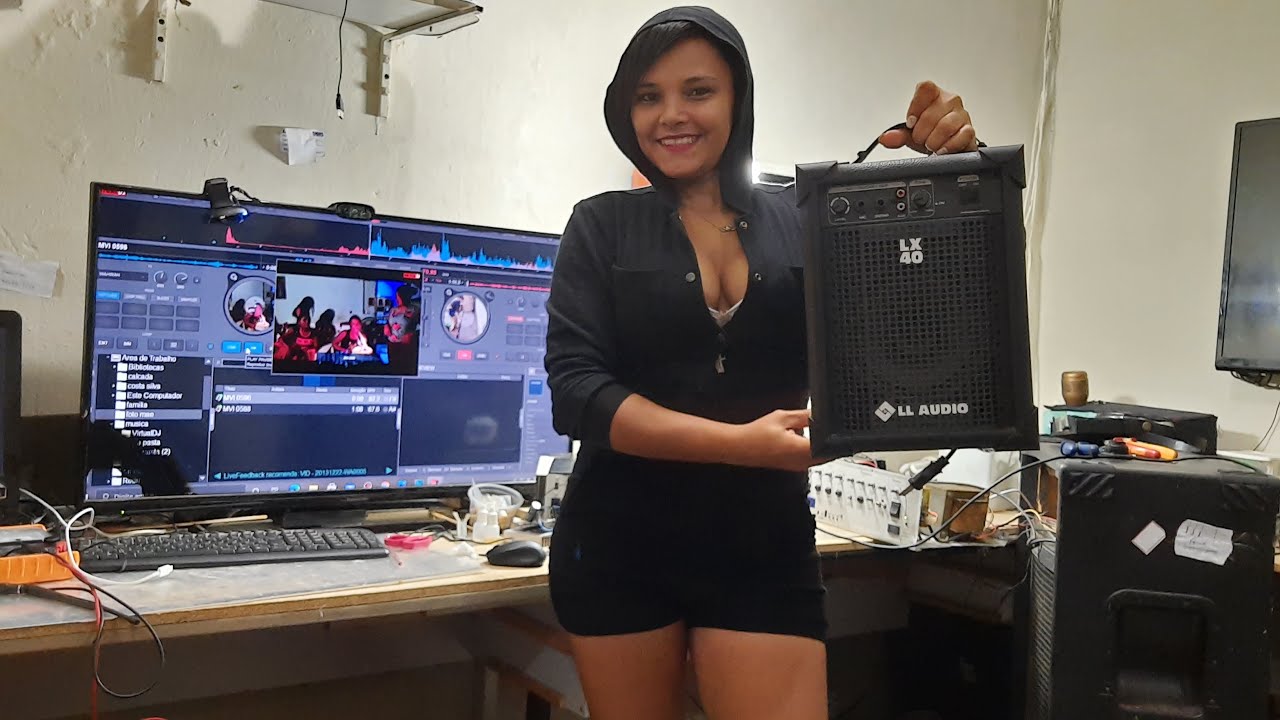 CAIXA DE SOM FAZENDO BARULHO