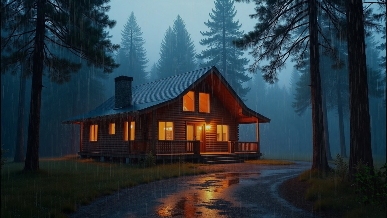 Sounds of Rain & Thunder for Deep Sleep – Relax Your Mind & Sleep Peacefully Tonight