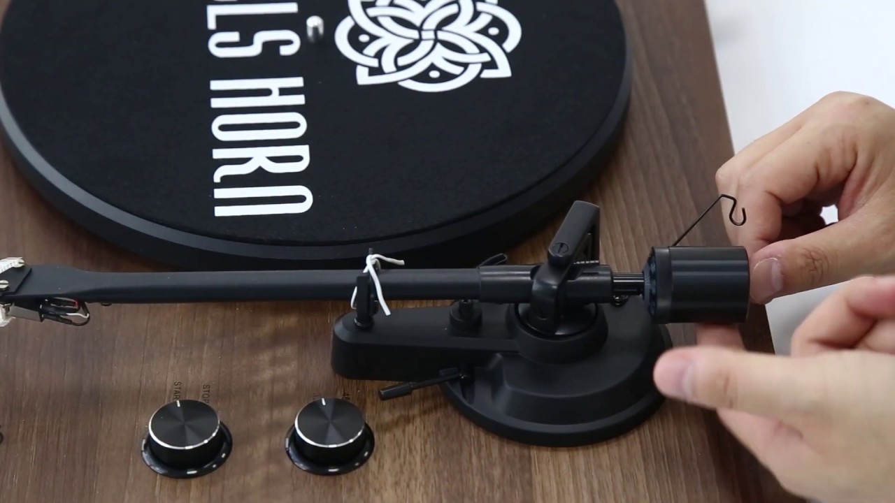 2 CARTRIDGE TRACKING FORCE ADJUSTMENT