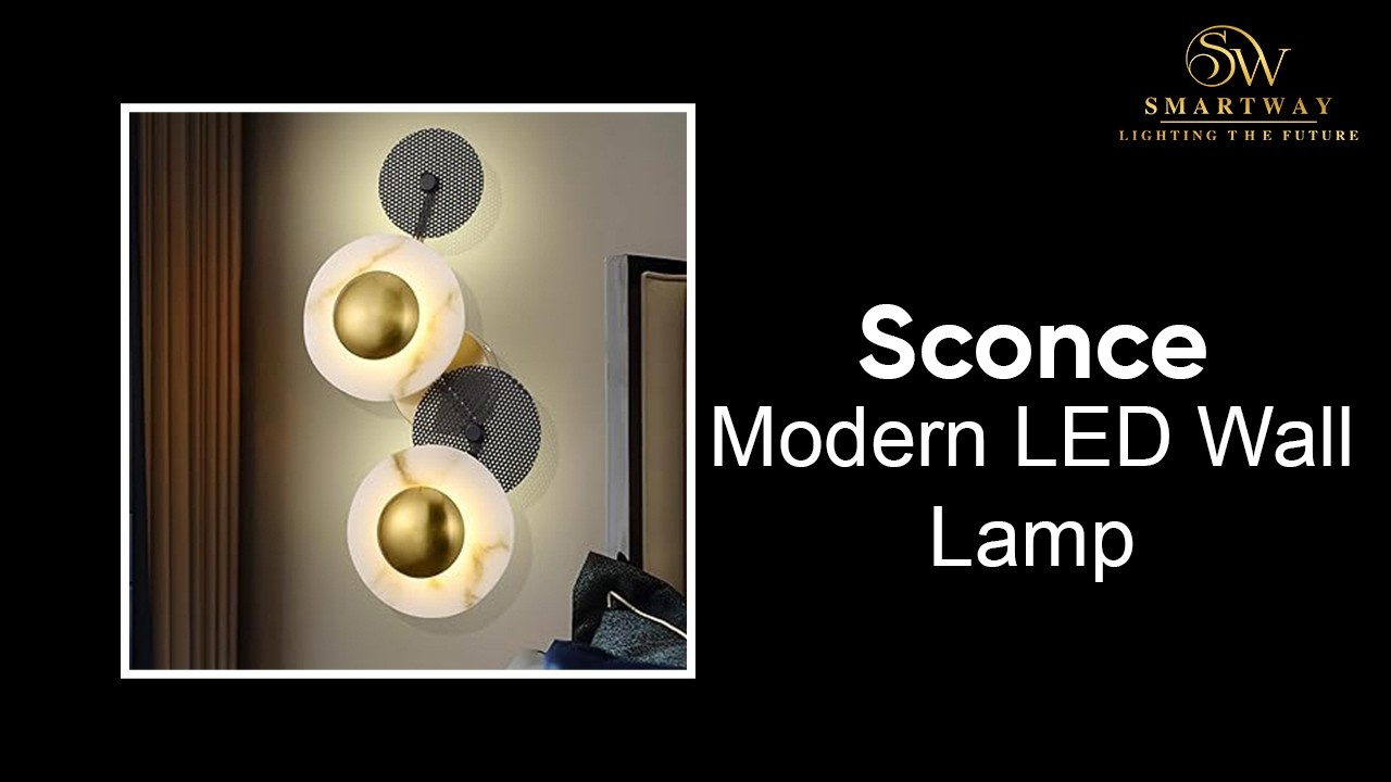 Sconce Designer Wall Lamp  Unboxing Video