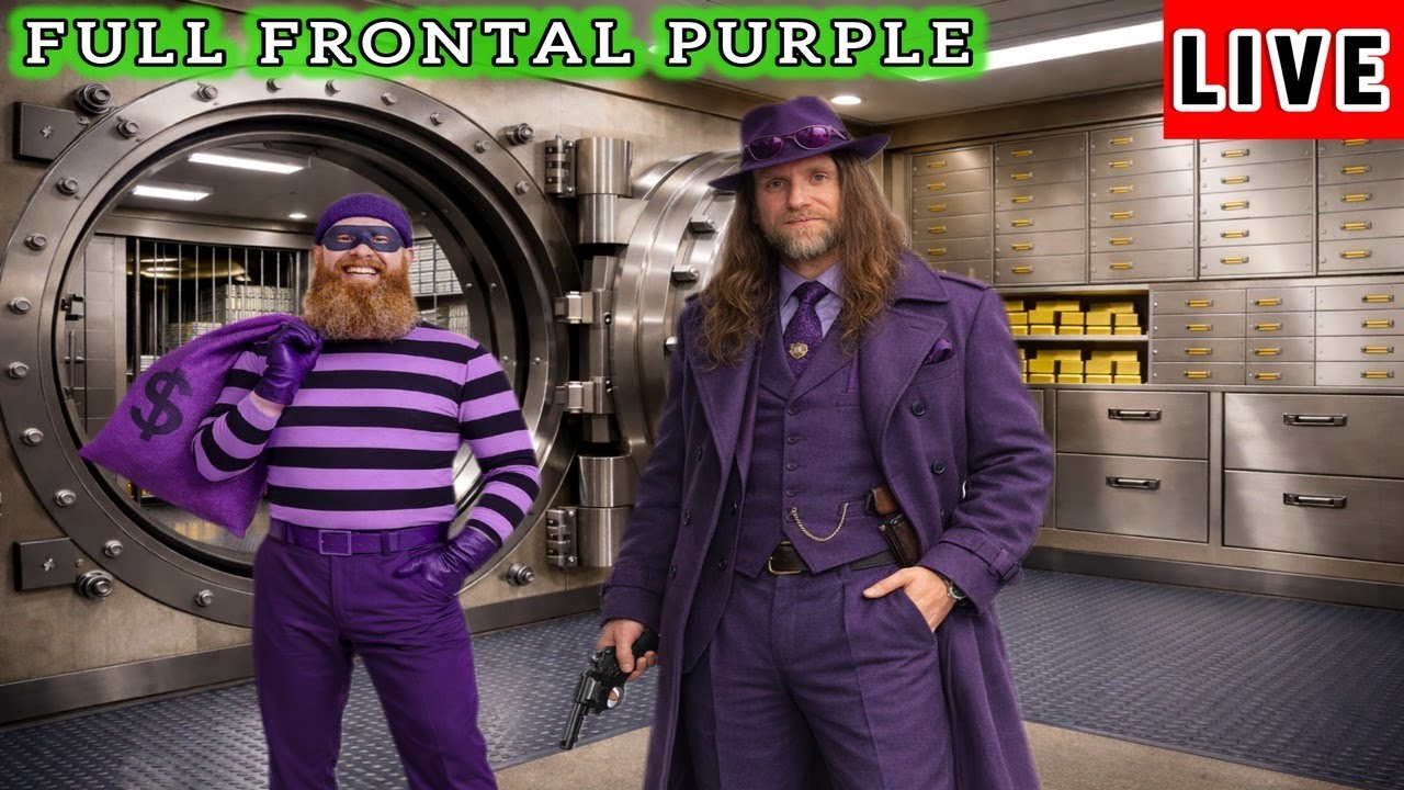 FULL FRONTAL PURPLE LIVE! PREORDERS AND PICK UPS