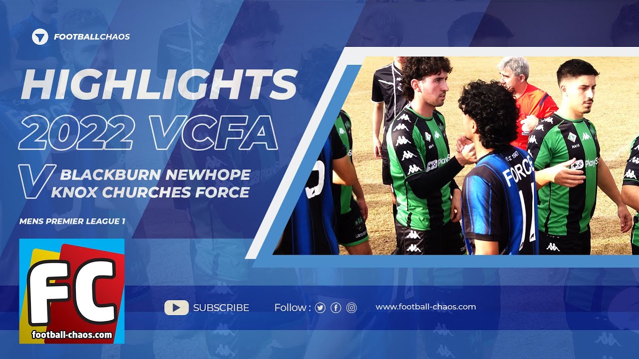 2022: VCFA MPL 1 Rd 10:  Blackburn Newhope v Knox Force