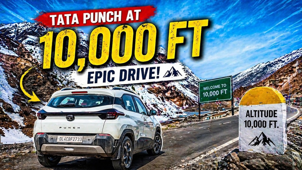 New Punch 10,000 FT Par | Manali to Sissu | Atal Tunnel | New Punch Video | New Punch Vlog