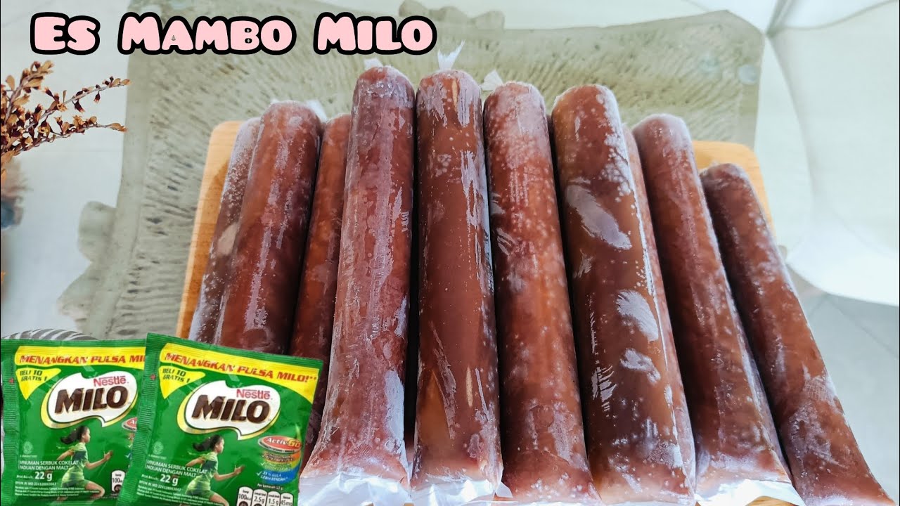 ES MAMBO MILO BISA UNTUK IDE JUALAN LEMBUT ANTI LINU..||es lilin