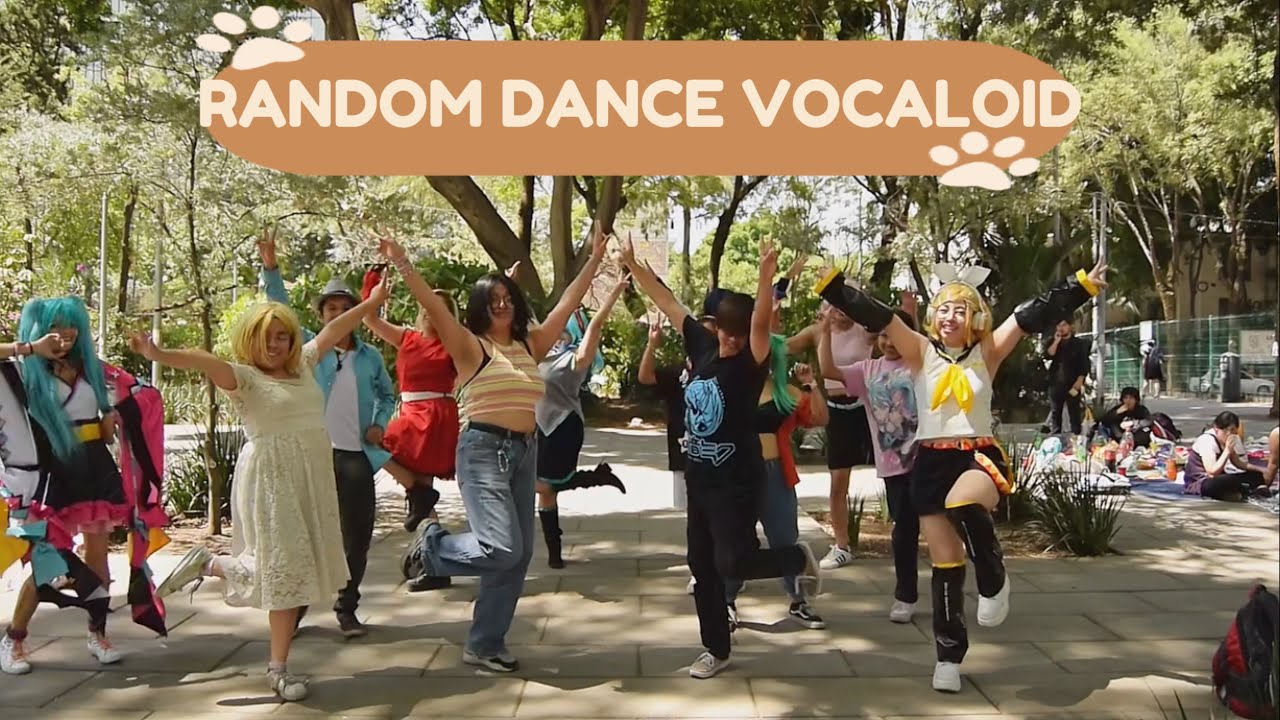 [JPOP RANDOM DANCE PUBLIC] RANDOM DANCE VOCALOID IN MEXICO CITY