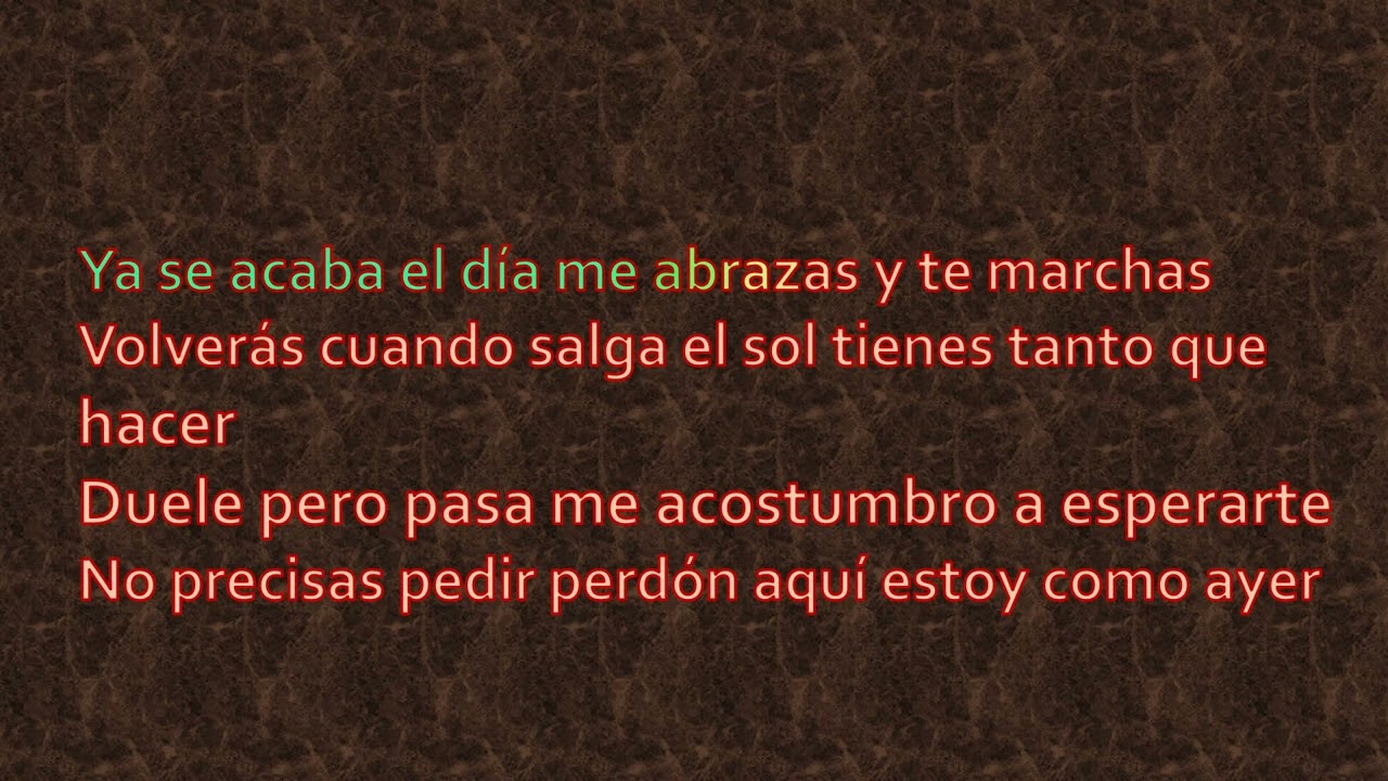 Luis Fonsi - Me Matas (Karaoke)