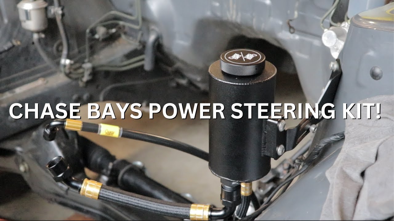 240SX POWER STEERING OVERHAUL // CHASE BAYS PS KIT