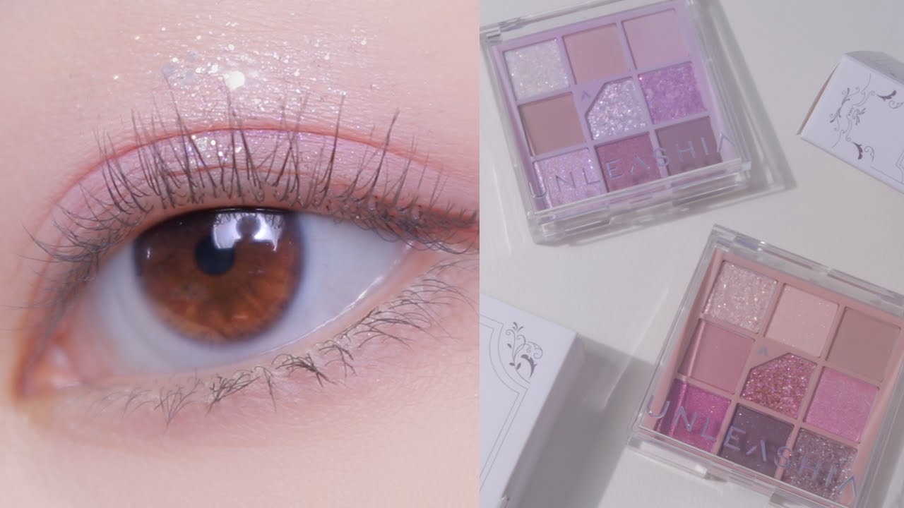 까마귀 쿨톤 섀도우 팔레트 추천! 언리시아 NEW 글리터피디아 아이 팔레트 리뷰&메이크업 | 비건 화장품