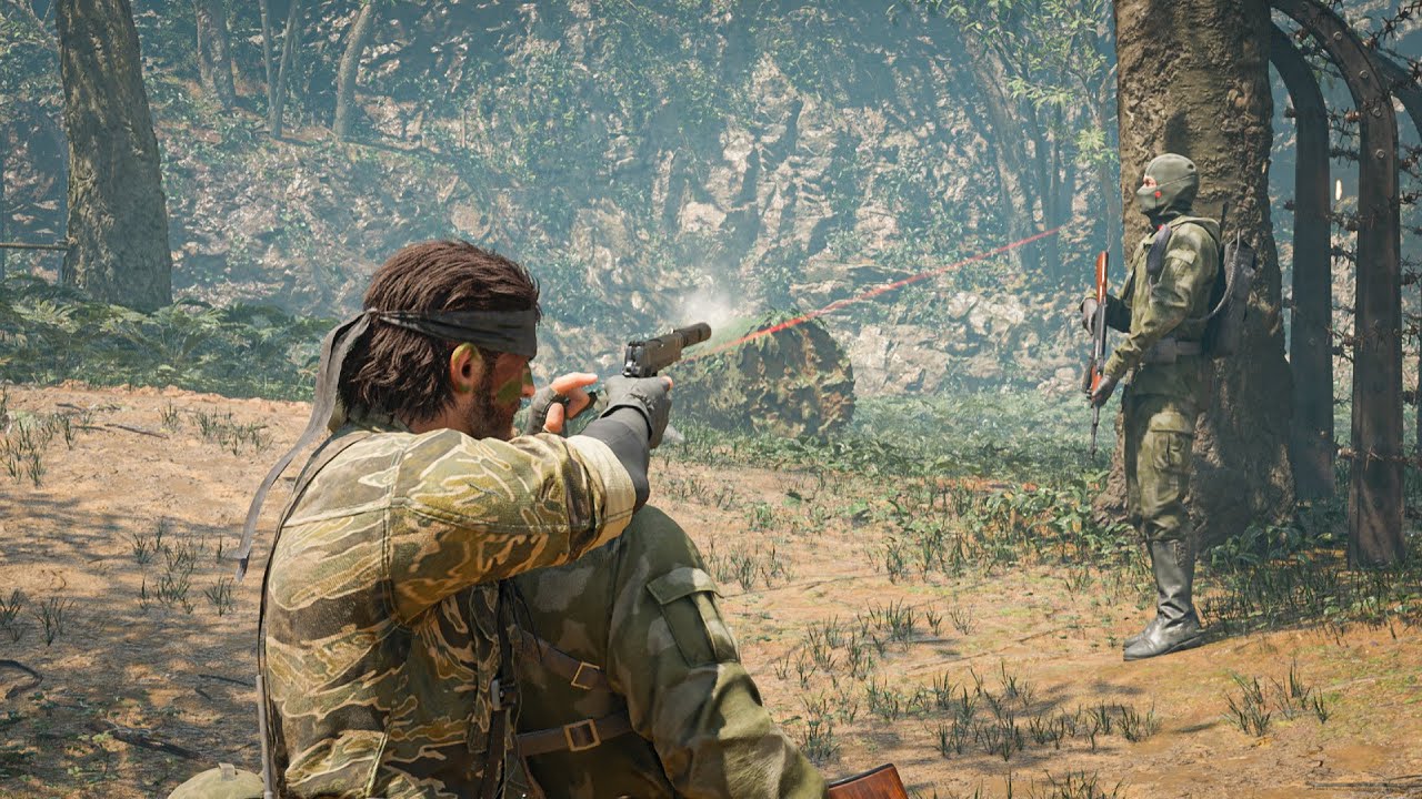 METAL GEAR SOLID Δ: Snake Eater Stealth Kills Gameplay - NO DAMAGE