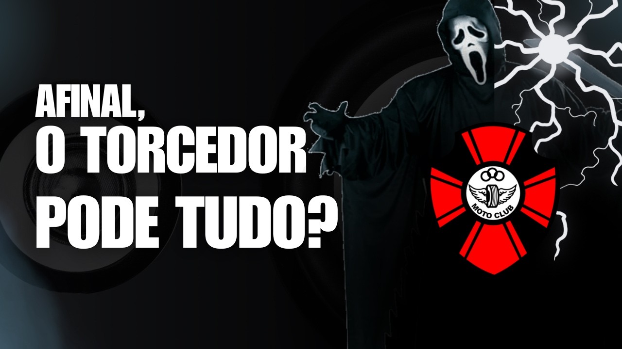 CAMISA 98 - PRECISAMOS FALAR SOBRE O COMPORTAMENTO DA TORCIDA DO MOTO CLUB. 