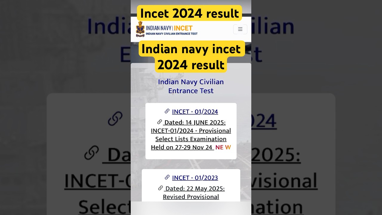 Indian navy incet 2024 result 🔥 tradesman mate result 🔥 #result #indiannavy #tradesmanmate