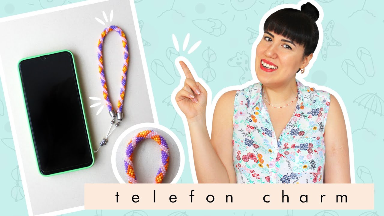 ŞU TELEFONUN GÜZELLİĞİNE BAKIN! 📱 telefon charm yapımı, hapishane işi, telefon askısı