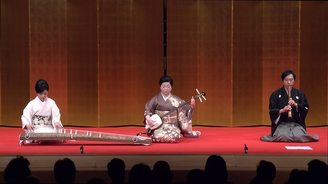 地歌《新青柳》 Jiuta ''Shin Aoyagi''