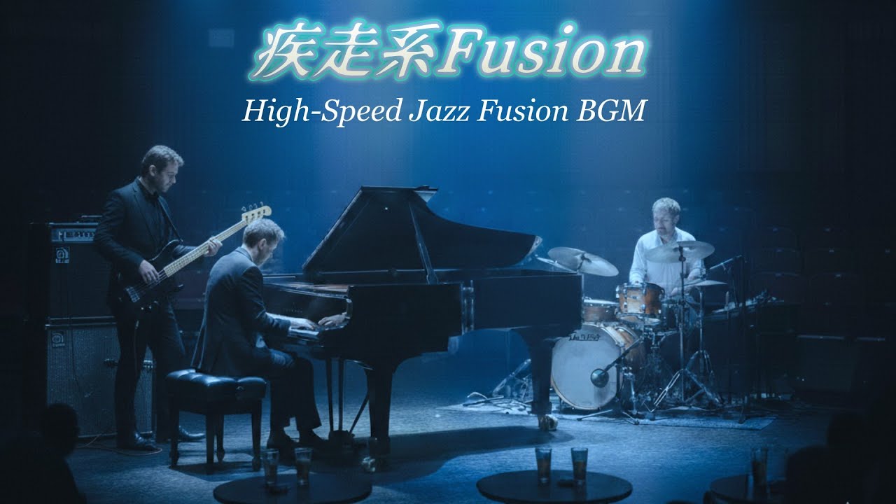 【作業用】一瞬でゾーンに入るFusion BGM　【Fusion Spark】　（Fast & Groovy Fusion Instrumental｜AI Music）　AI作曲フュージョン