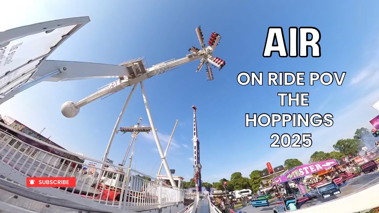 AIR on ride POV | The Hoppings 2025