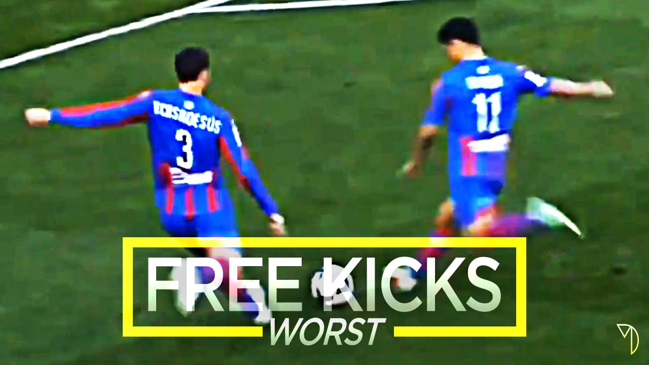 Worst Free Kicks in Football