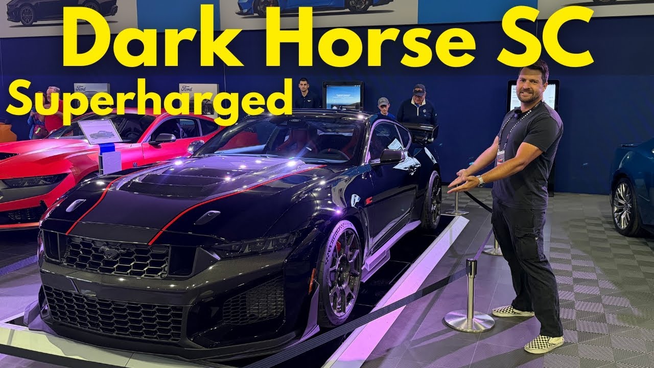 New Supercharged Ford Mustang Dark Horse SC is the new GT500