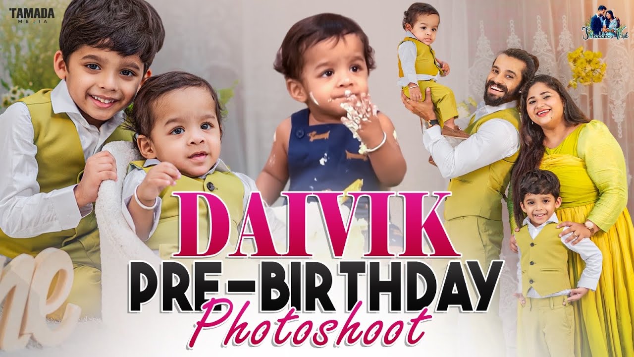 Daivik Pre-Birthday Photoshoot || Shraddha's Vish || Tamada Media