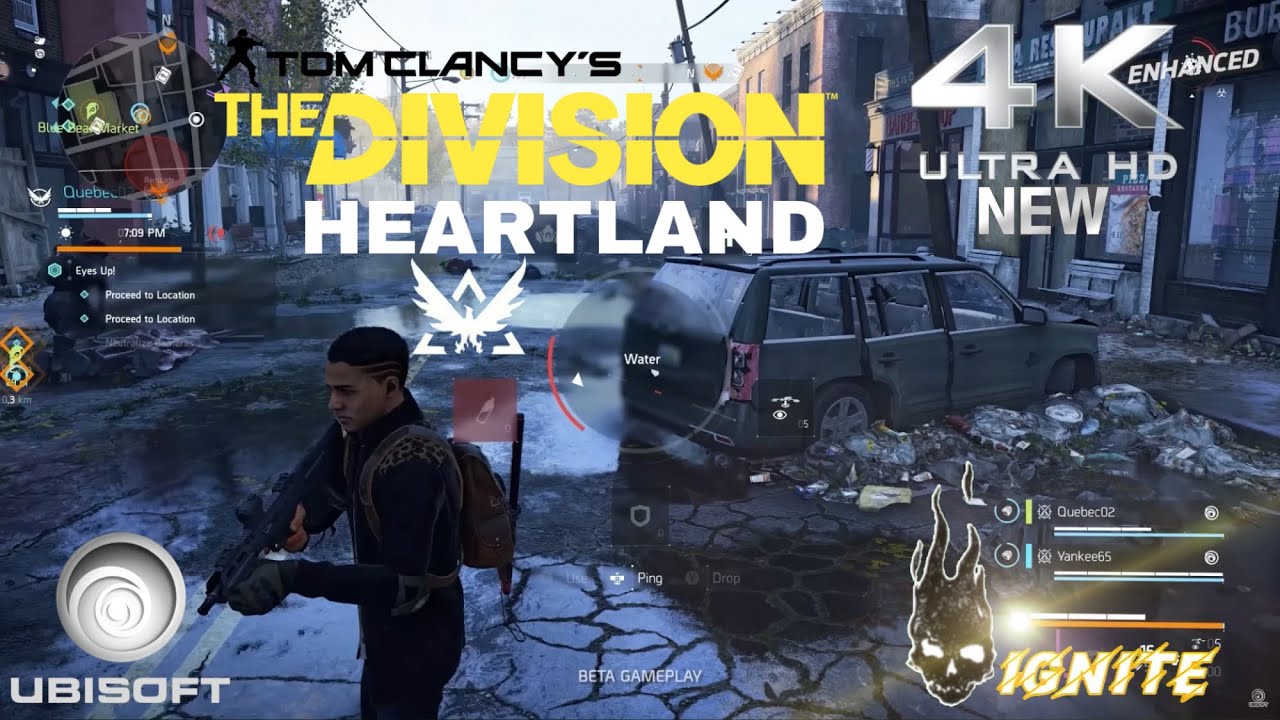 The Division Heartland Closed Beta 4K UHDE Subscribe for giveaways alongside the release date