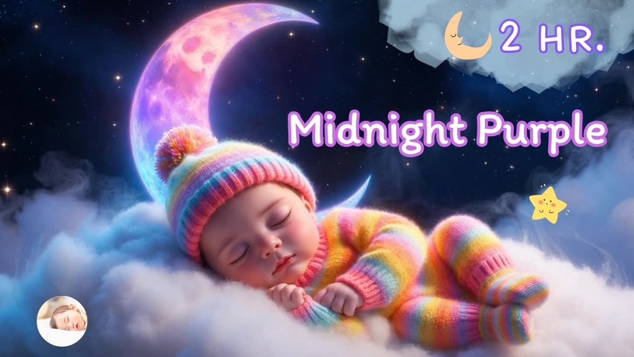 ☁️ 2 Hours Nap Time Miracle: Gentle Music Box Lullaby for Instant Sleep (Moon Visual)