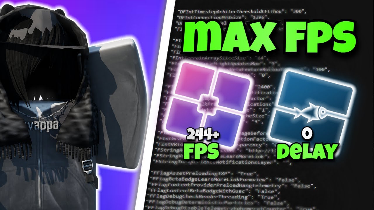 Лучшие быстрые флаги Bloxstrap и Fishstrap (увеличение FPS) 🚀