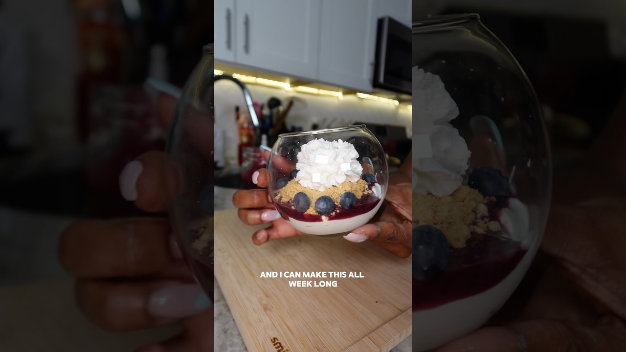 Here&rsquo;s how I make a sweet, delicious and healthy parfait 😍🫶🏾