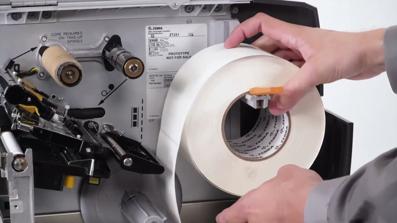 Zebra ZT231 How To Clear A Media Out Error
