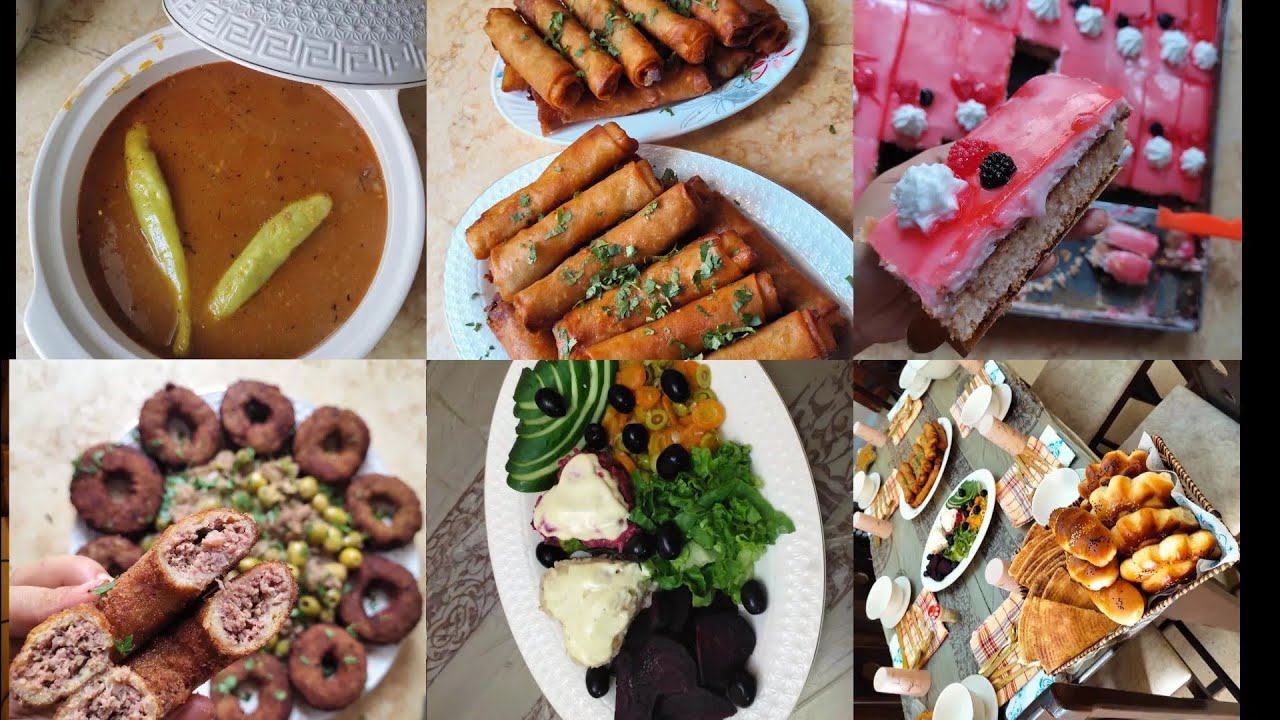 درت عرضية 🥰 أرواحوا نوريلكم وش طيبت و كيفاه تعاملت مع الوقت و حمرت وجهي 😍 شربة فريك بوراك طبق ثاني..