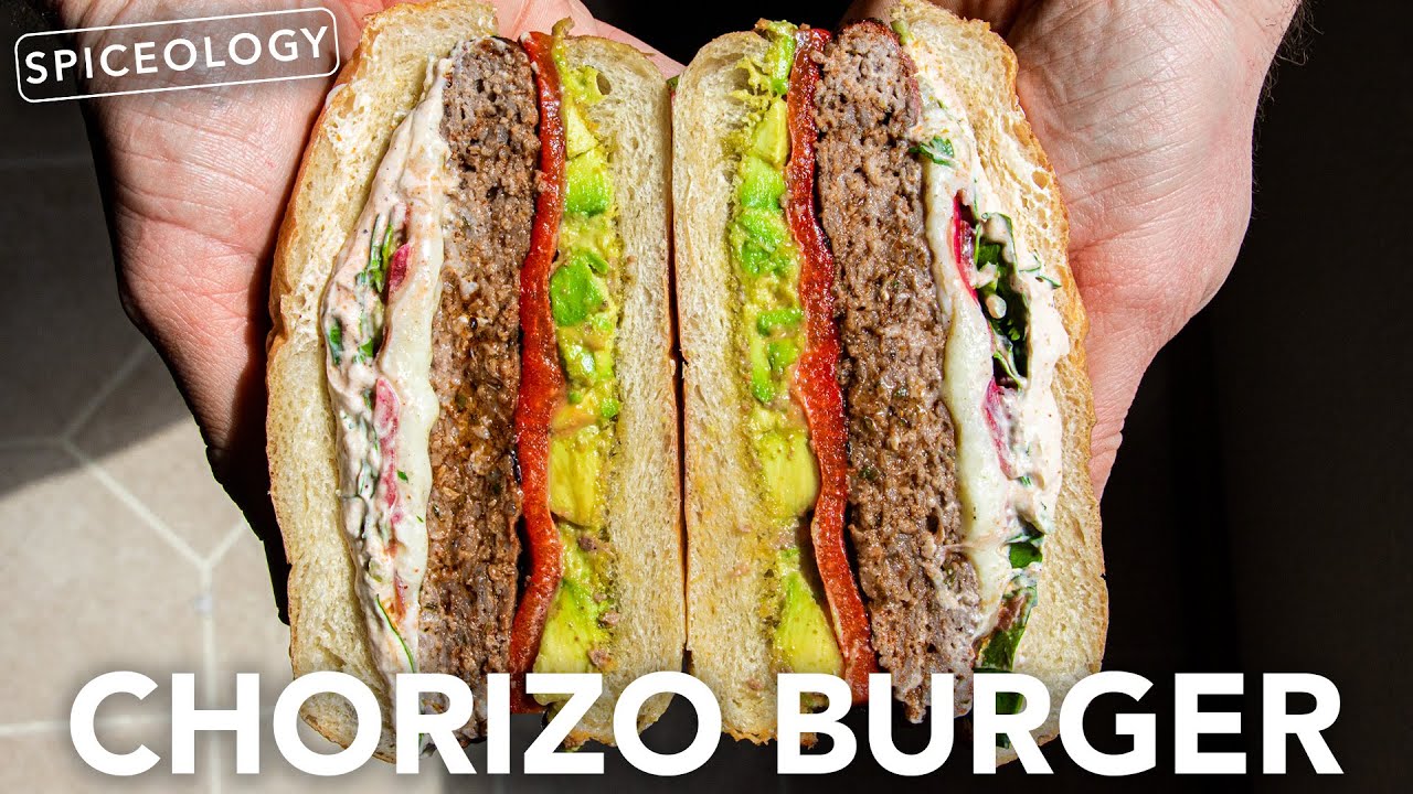 CHORIZO BURGER // FISH FOOD