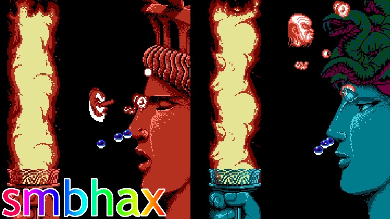 Abarenbou Tengu / Zombie Nation playthrough! Mind-blowing Famicom / NES shmup! (Steam ROMs in Mesen)
