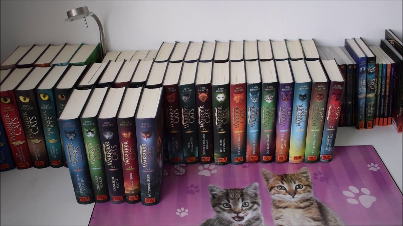 Alle Warrior Cats Bücher und meine Fanartikel! [Special]