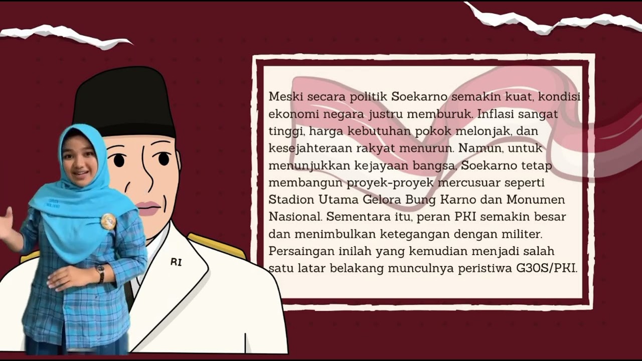 APA YANG TERJADI DI INDONESIA KETIKA MASA PRESIDEN SOEKARNO⁉️⁉️