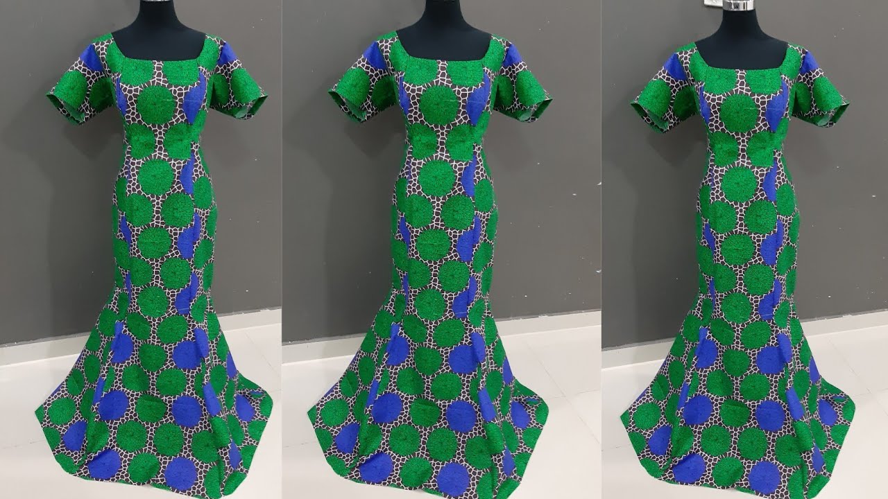 How to make SIX PIECES DRESS without joining