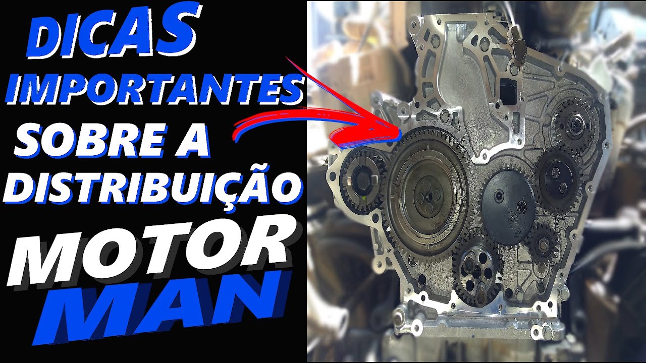 DICAS IMPORTANTES PARA MONTAGEM DA CAIXA E TAMPA DE DISTRIBUIÇÃO DO MOTOR MAN
