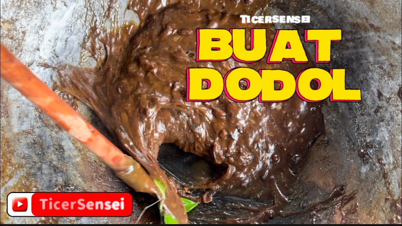Buat dodol makanan tradisional Negeri 9