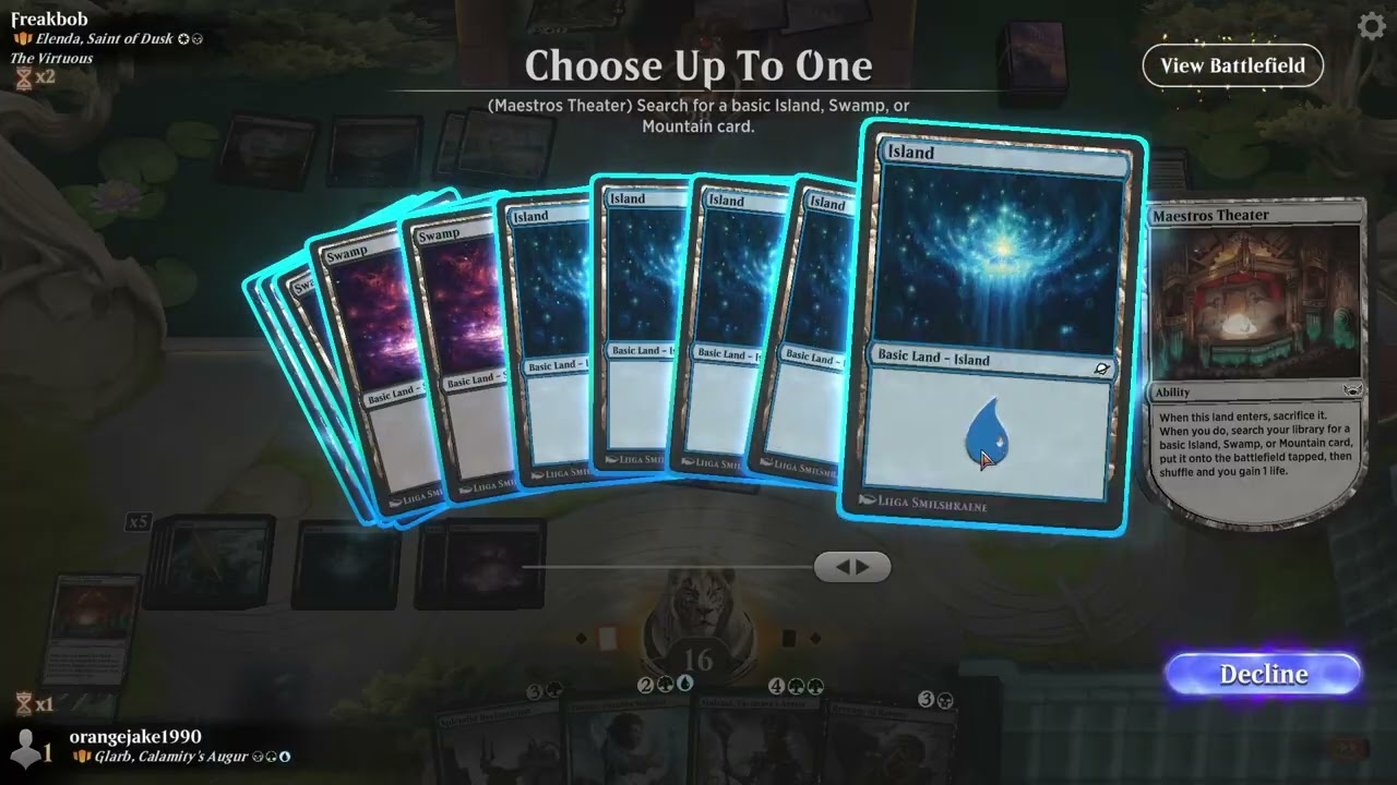 Glarb, Calamity's Augur vs Elenda, Saint of Dusk