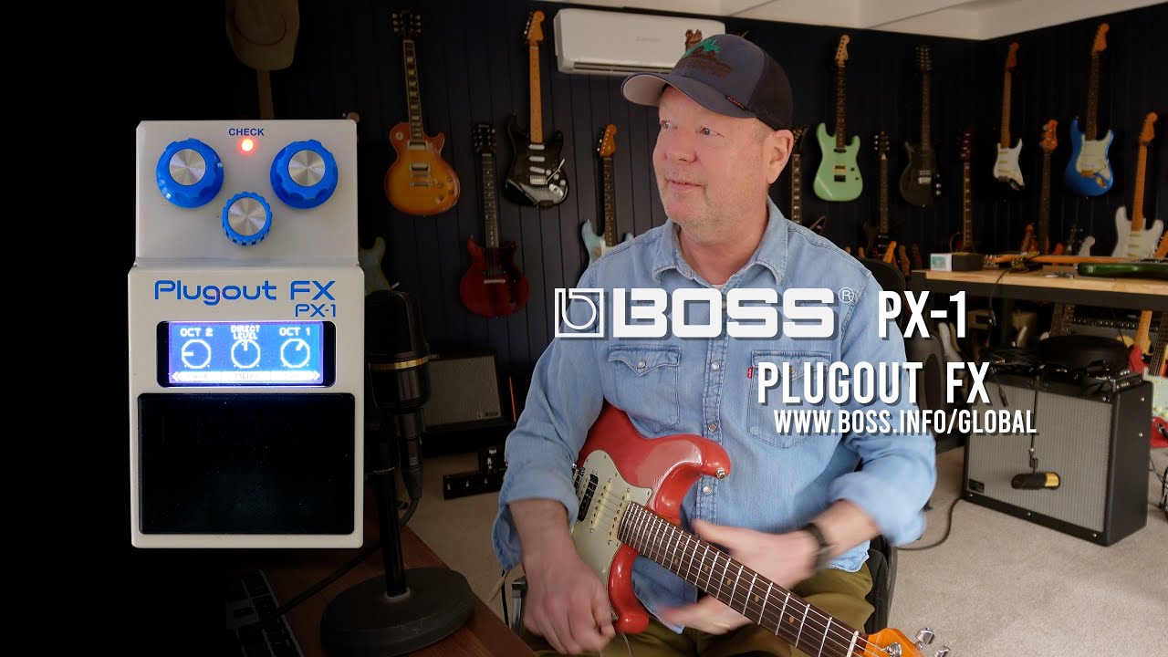 BOSS: PX-1 PLUGOUT FX. 16 Boss Pedals In-One... And more to come!