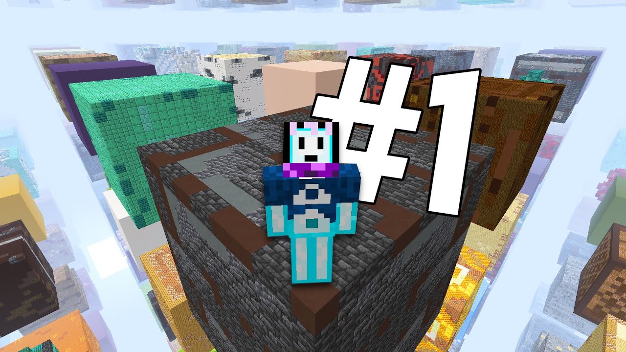 BLOCK JARING-JARING RAKSASA - Minecraft Indonesia Mega Skygrid Survival #1