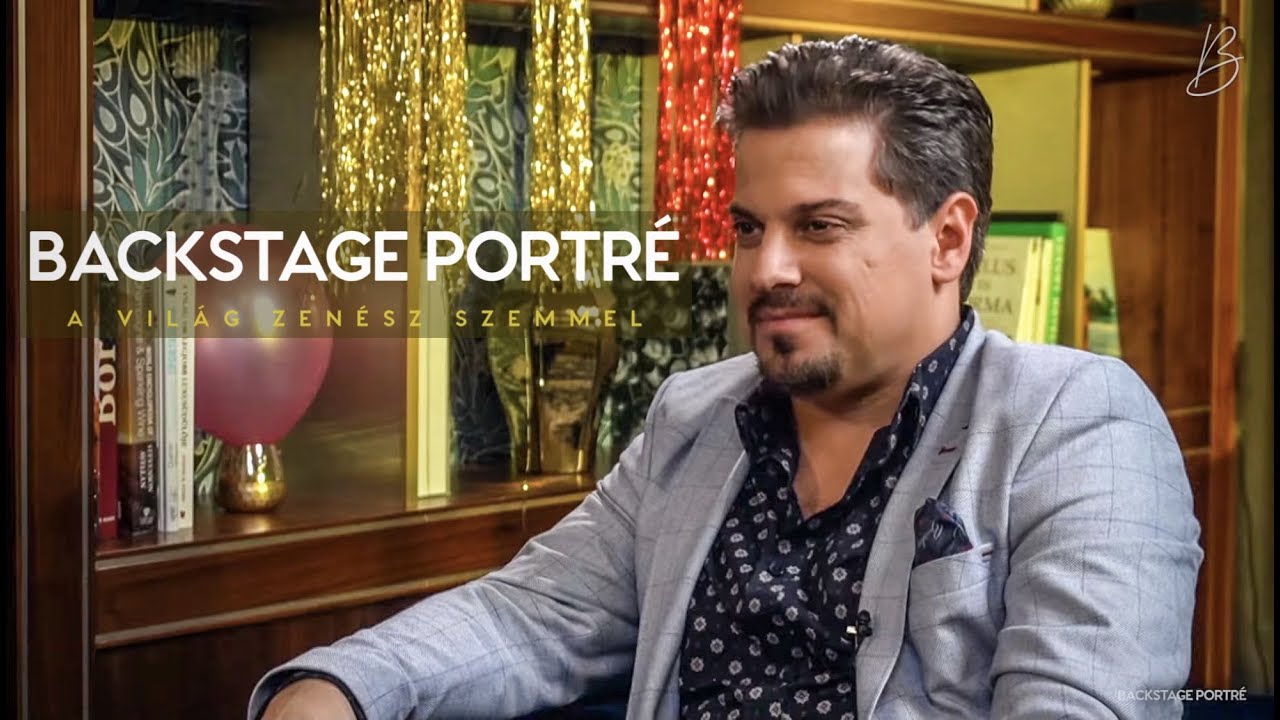 Backstage Portré - Nagy Sándor / Gájer Bálint műsora