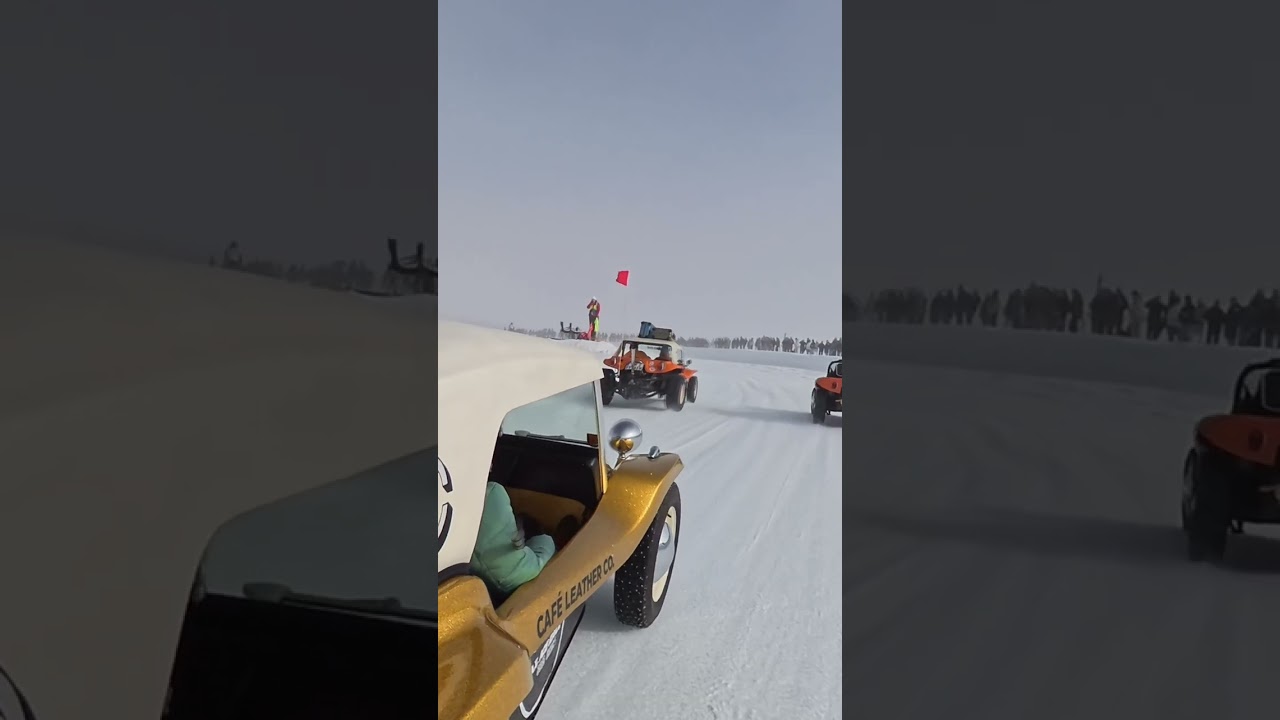 F.A.T Ice Race with Meyers Manx 