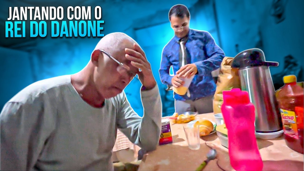 DIDINHO CHEGOU COM FOME E TOMOU CAFÉ COM O REI DO DANONE | DIDINHO E DANY MEL