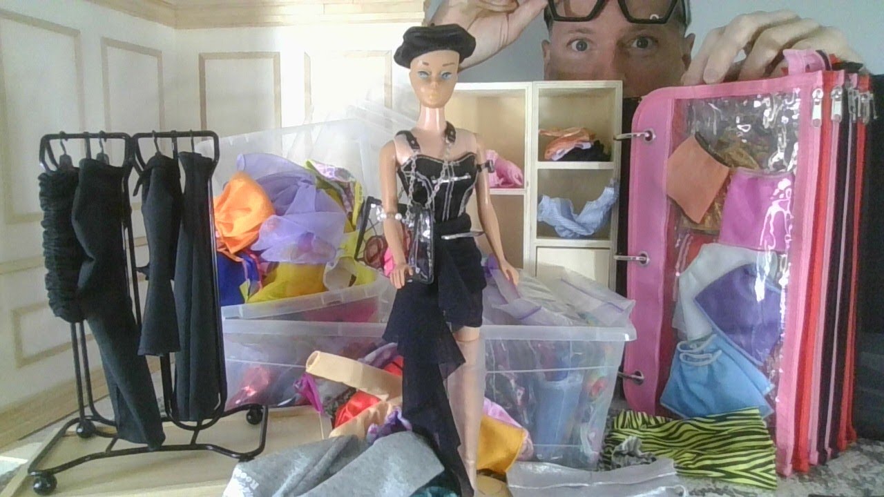 Organizing & Storing Barbie Doll Clothes? Best Method?