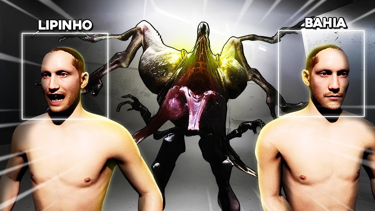 ATÉ O MONSTRO DO JOGO NÃO AGUENTA MAIS O LIPINHO E O BAHIA kkkkkkkkkkjjj - ESCAPE Protocol: Online