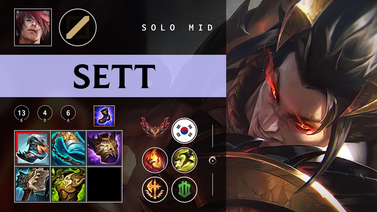 Sett Mid vs Kassadin - KR Grandmaster Patch 26.03