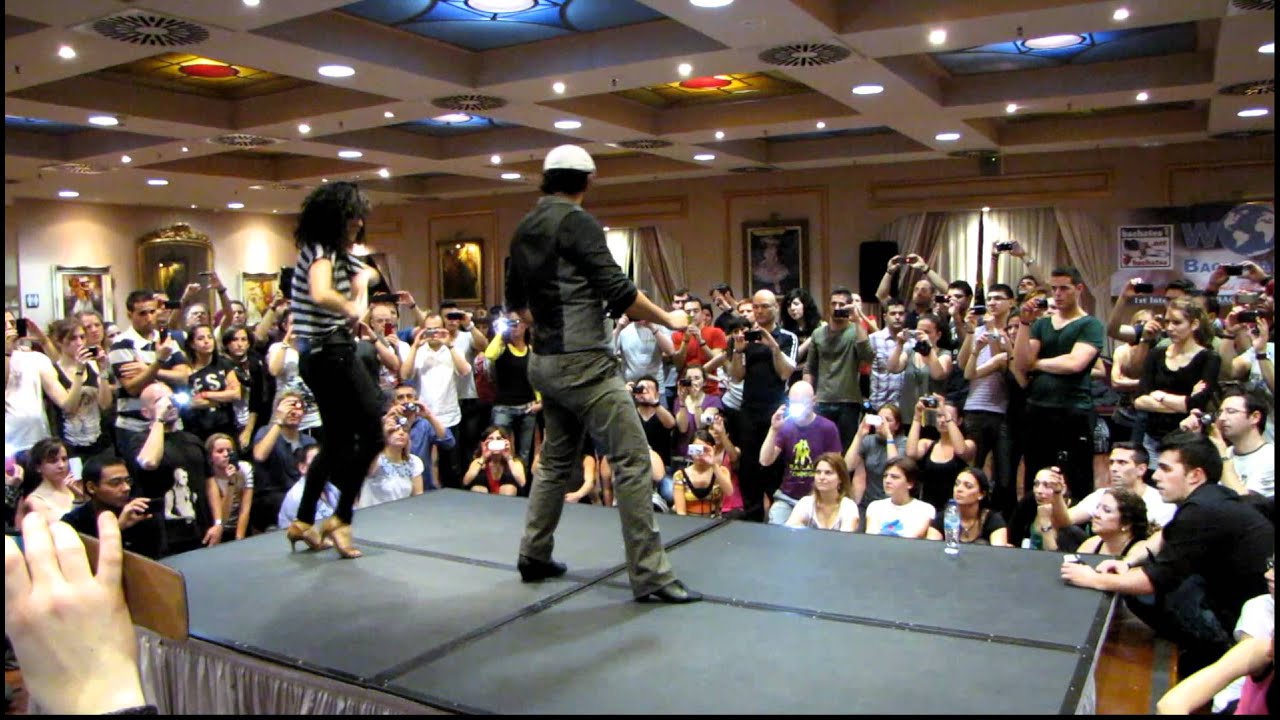 Carlos Espinosa y Sara Panero. Taller bachata sensual. Congreso Bachatea Madrid