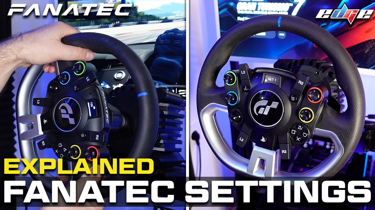 Объяснение меню настройки Fanatec — получите лучшие настройки обратной связи по усилию